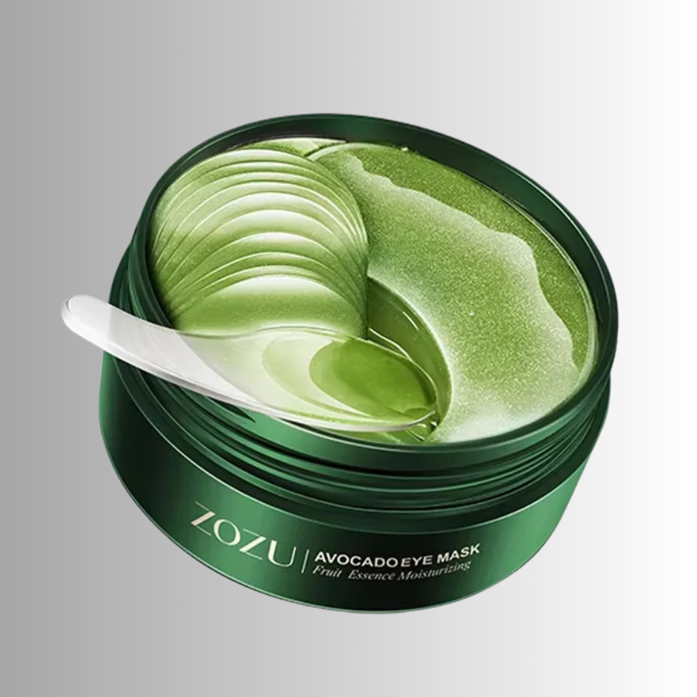 Maschere per Occhi alla Centella con Estratto di Avocado o Oro Puro