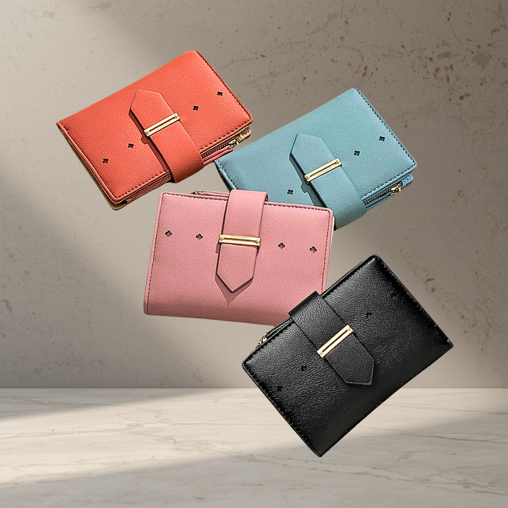Mini Billetera Compacta, Colorida y Chic