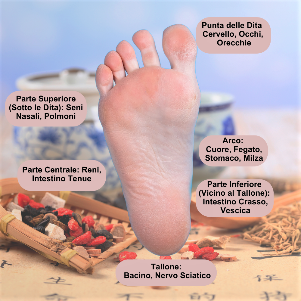 Sandali Terapeutici per Riflessologia Plantare