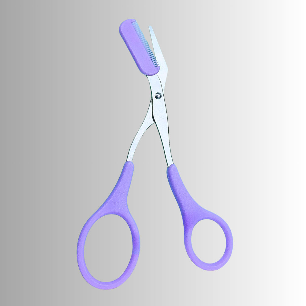 Forbici per Sopracciglia con pettine incorporato