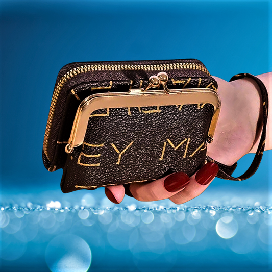 Cartera Doble Desmontable ¡Elegancia y Funcionalidad!