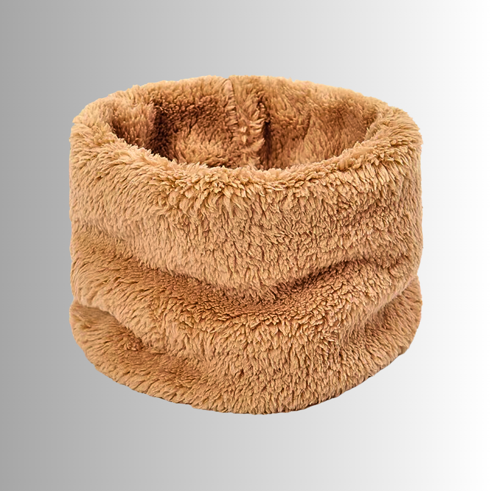 Calentador de cuello de piel de vellón: comodidad y calidez para los fríos inviernos 