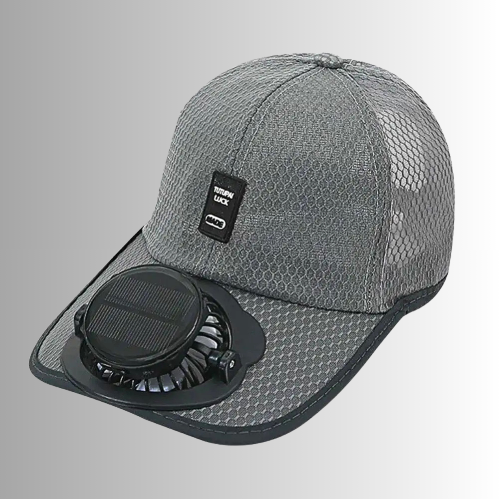 Cappellino con Ventola ad Energia Solare
