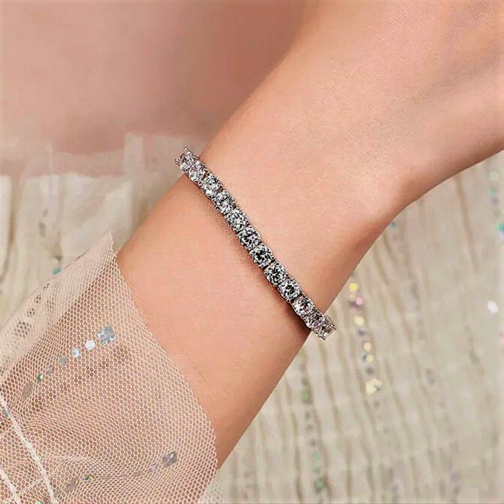 Bracciale e Collana Tennis con Moissaniti da 3/4/5 mm