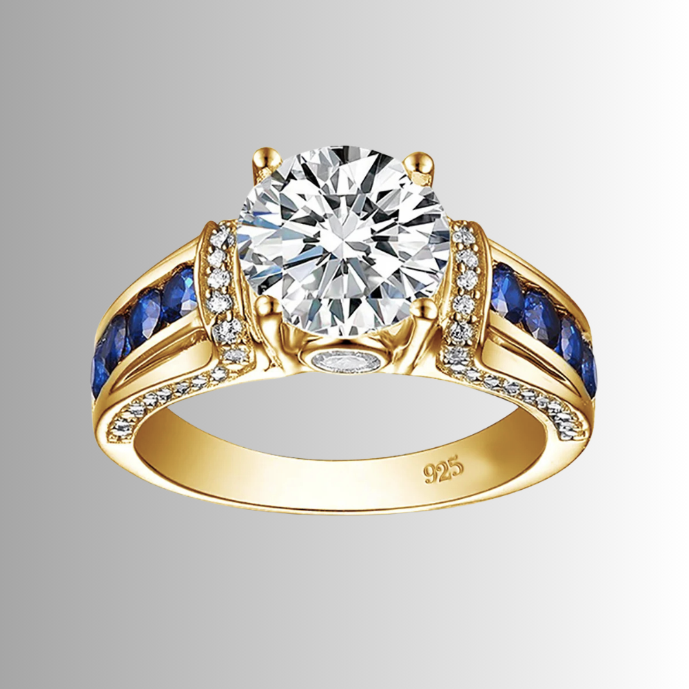 Fascia in Moissaniti con pietra centrale da ct 2,00