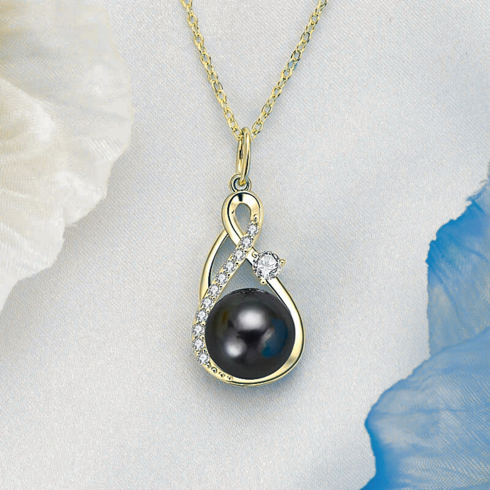 Collane a Goccia con Moissaniti e Perle Naturali