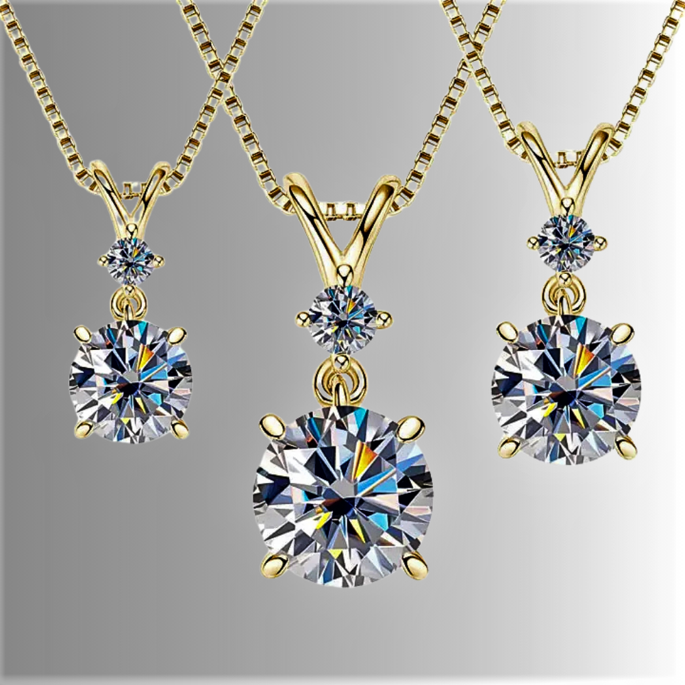 Collana "Sole e Stella" – Doppia Brillantezza, Un’Unica Eleganza