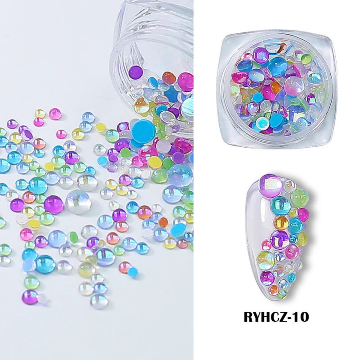 Strass in Resina Acrilica per Nail Art