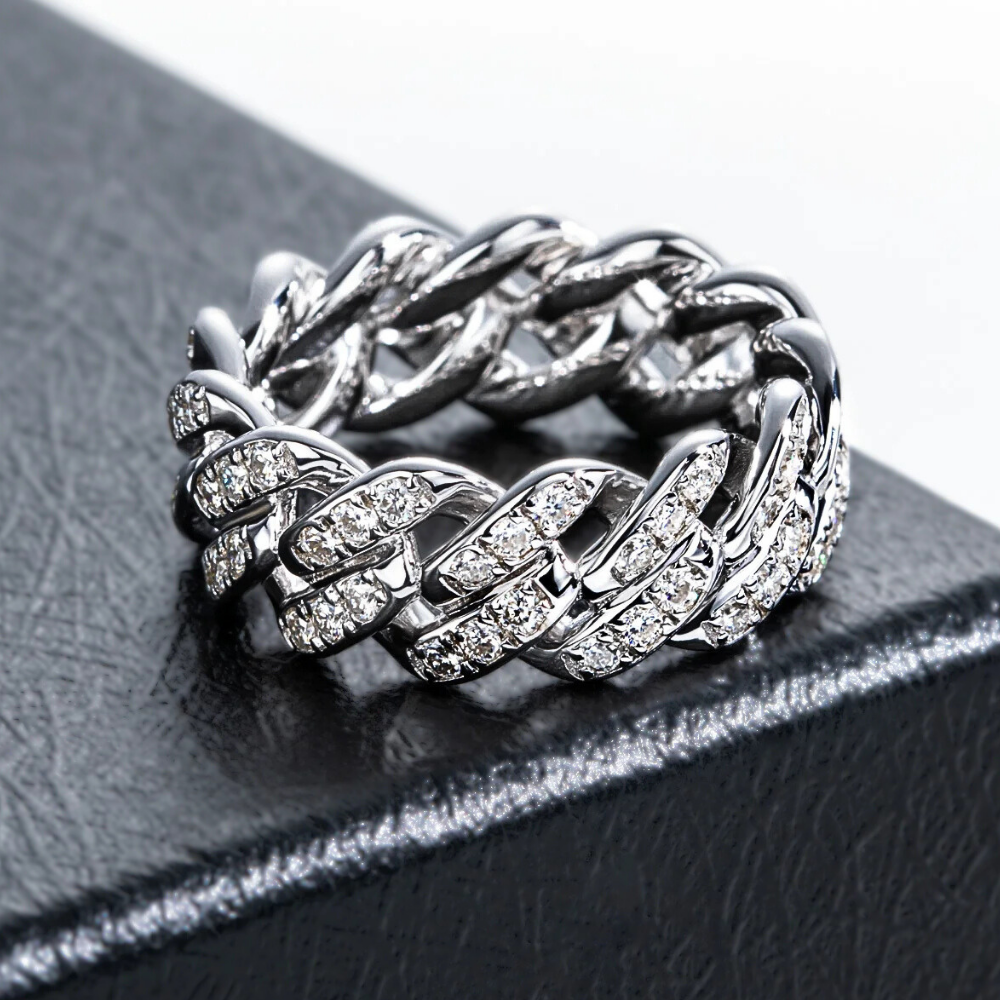 Fascia a Maglie Groumette con Moissaniti