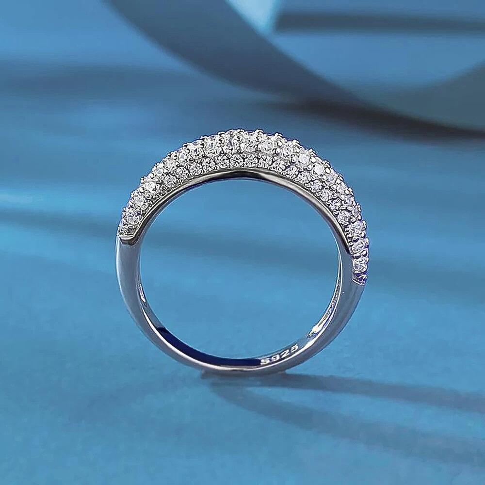 Fascetta con Moissaniti per ct 1,00