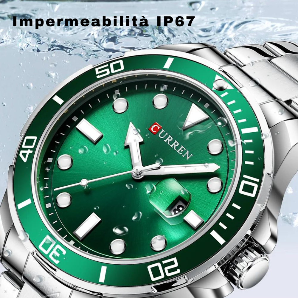 Orologio CURREN: Omaggio al Rolex Submariner 