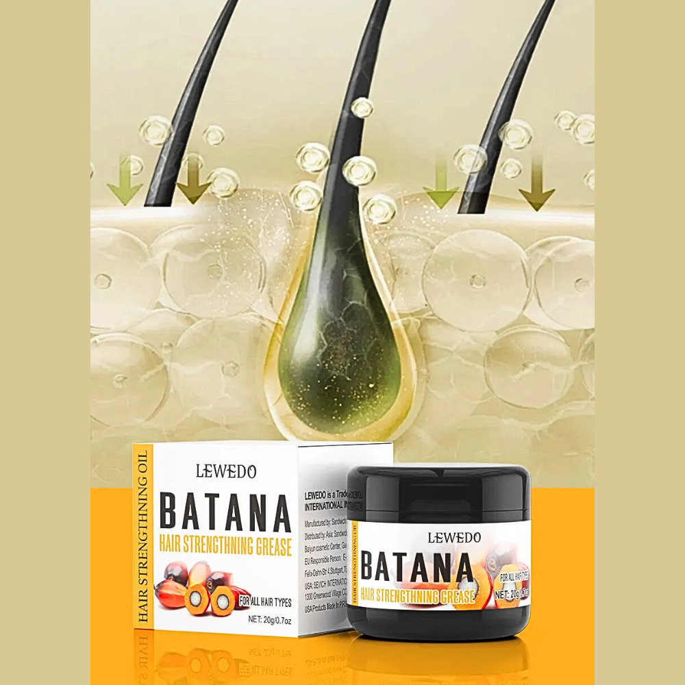 Kit Curativo per Capelli all'Olio di Batana, Rosmarino e Ricino