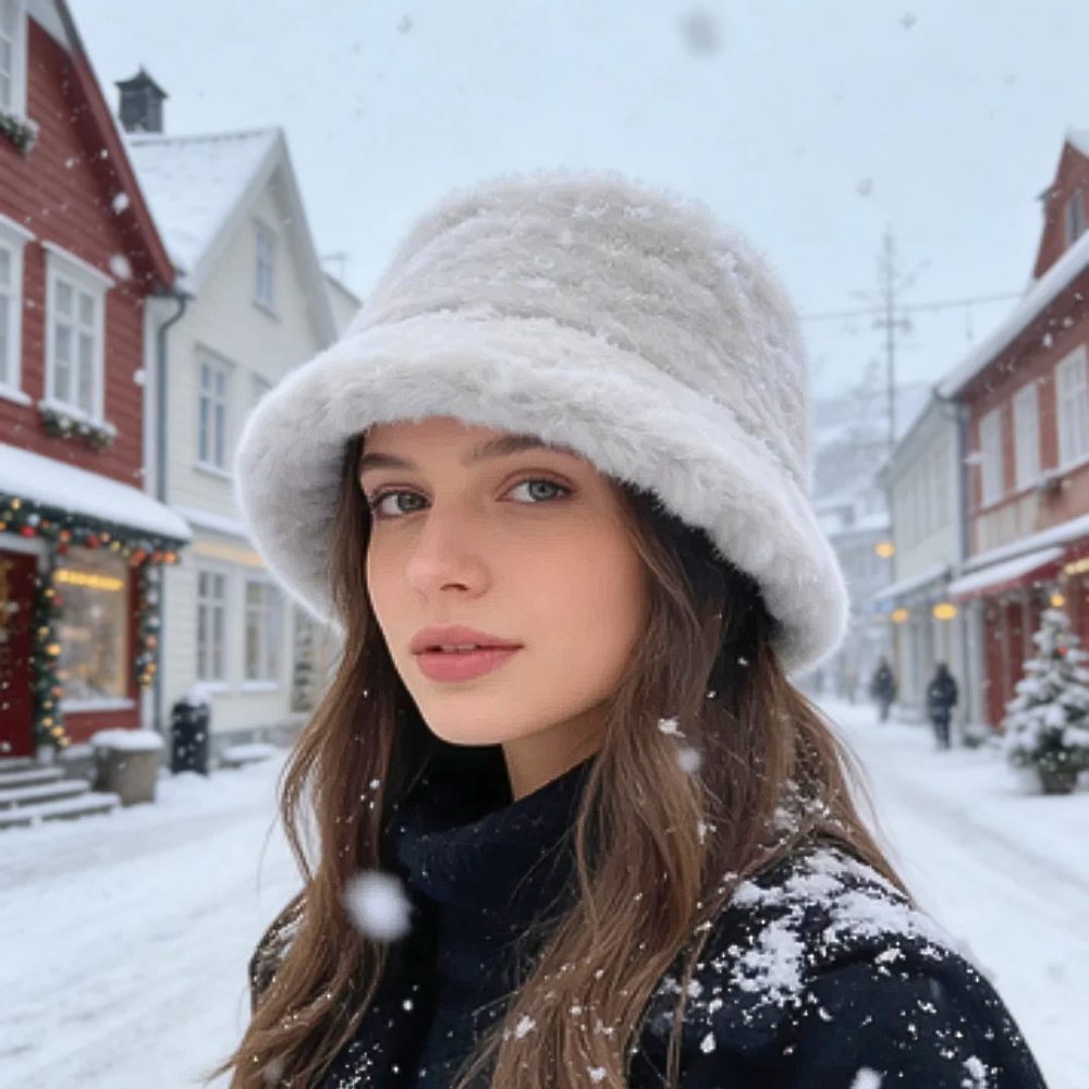 Cappello in Pelliccia Sintetica
