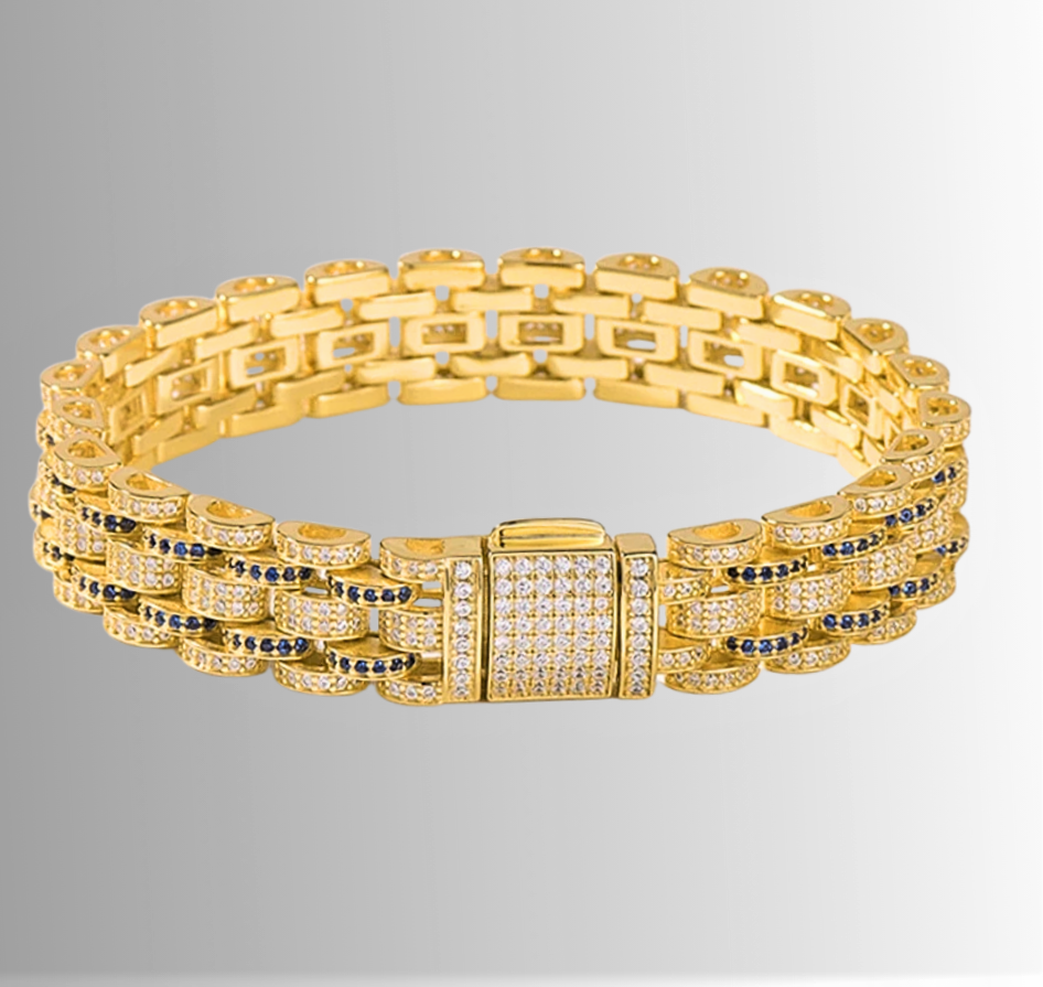 Bracciale a Cavallotti con Moissaniti