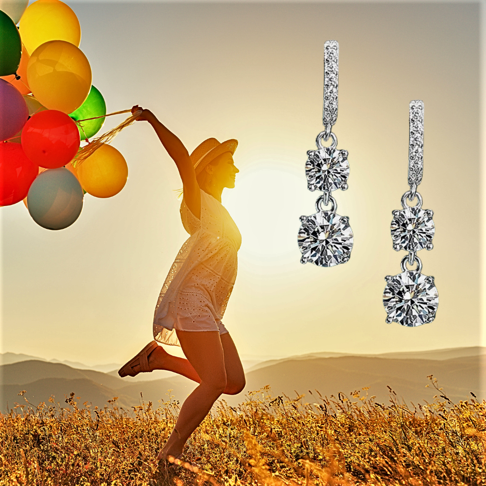 Orecchini "Luce Riflessa" – Eleganza che si moltiplica