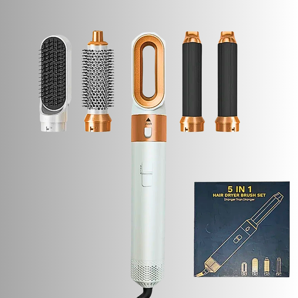 Professional Multifunction Device for Hair Stylist: 5 Functions in 1 for Perfect Hair