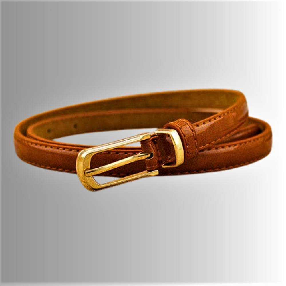 Cinturón Micro Patentado Un Toque de Color para Tus Conjuntos Casuales