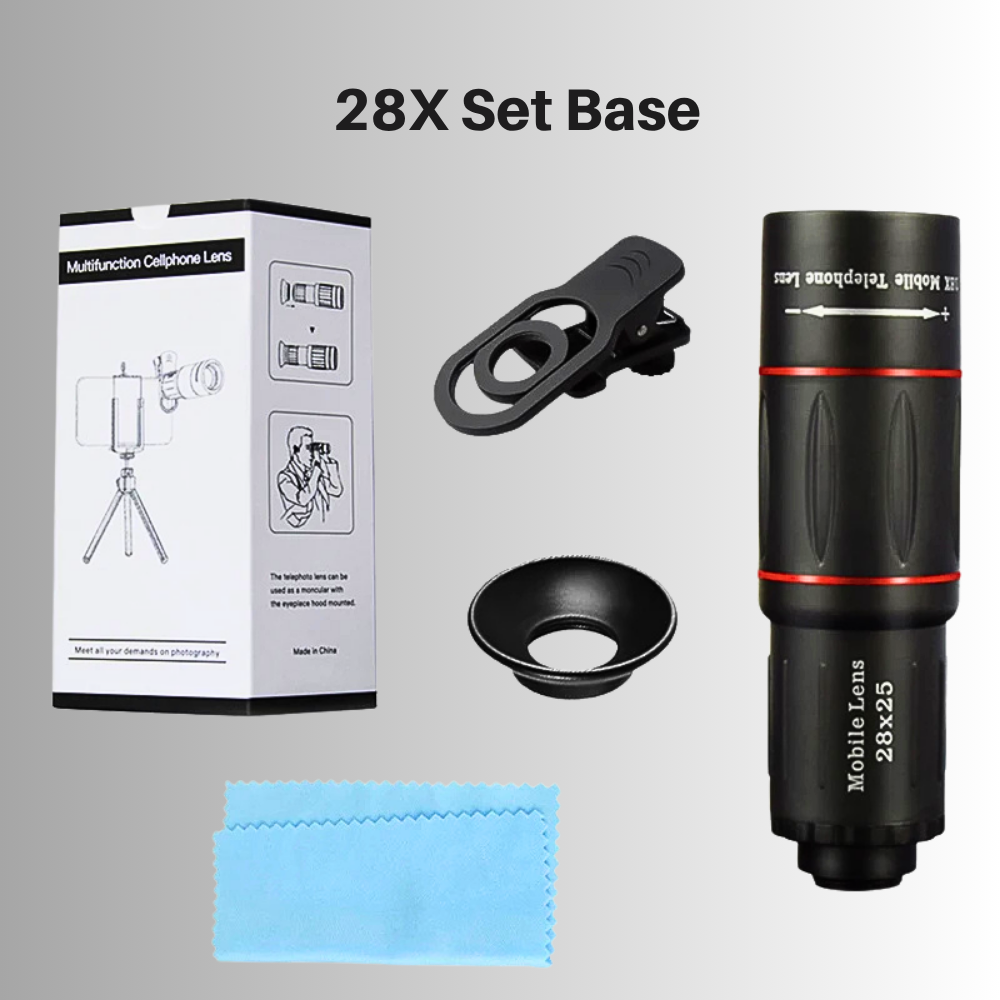 Teleobiettivo Professionale per Smartphone con Zoom Ottico fino a 64X