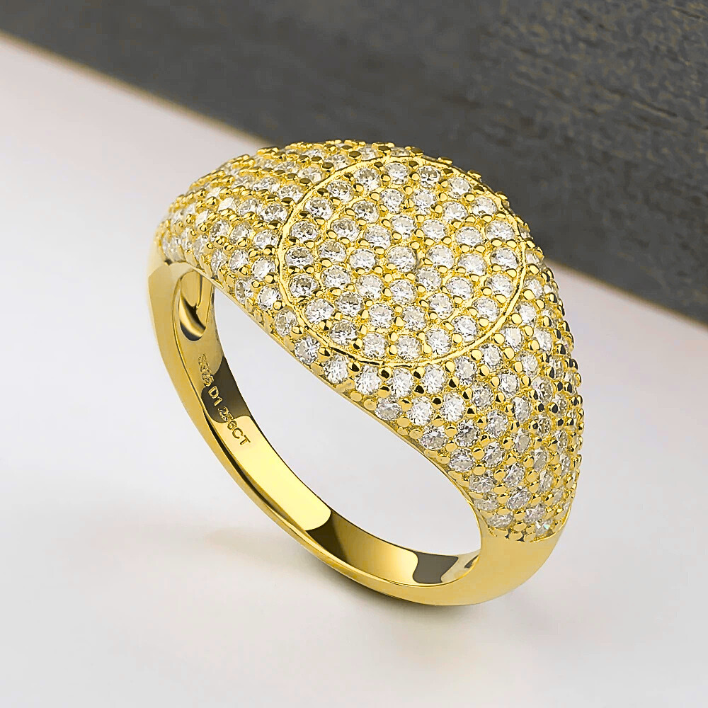 Fascetta a Pavè con Moissaniti per ct 2,56