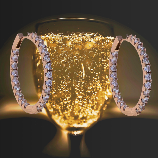 Pendientes "Círculos de Luz" Elegancia y Estilo 