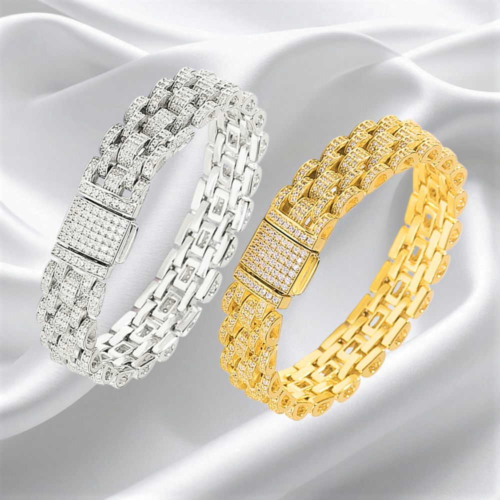 Bracciale a Cavallotti con Moissaniti