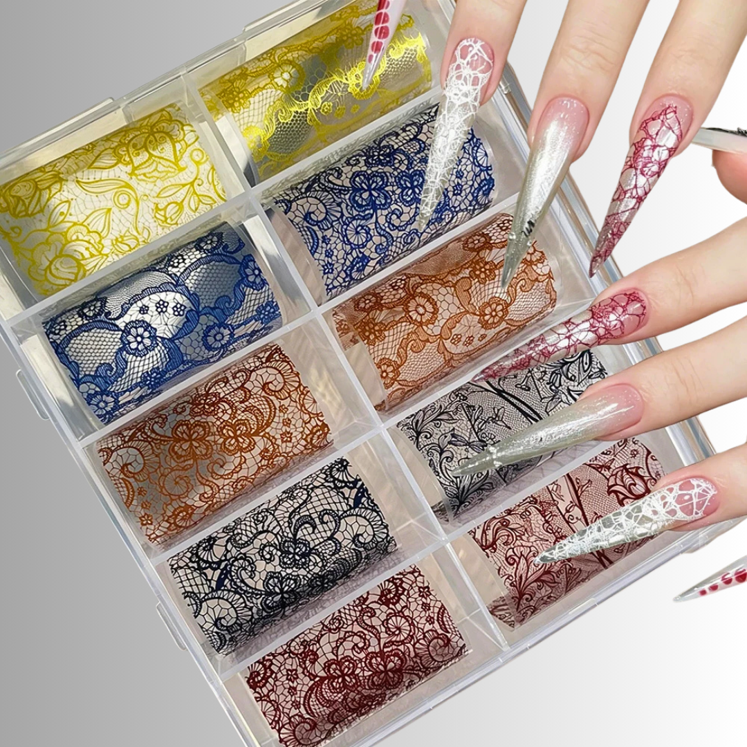 Pellicole Adesive Decorative per Nail Art