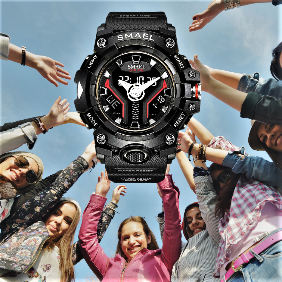 Reloj deportivo SMAEL: la esencia de la elegancia a tu servicio 