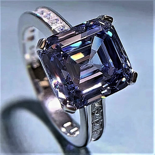 Anillo "Blue Wave": una preciosa obra maestra de artesanía