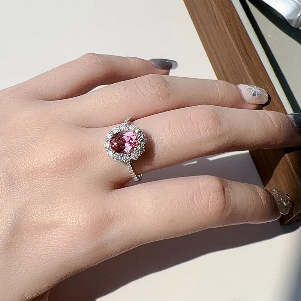 Mini Collezione di Anelli con Gemme Premium e Moissaniti D Color