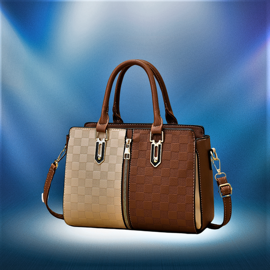 Bolso elegante de dos tonos 