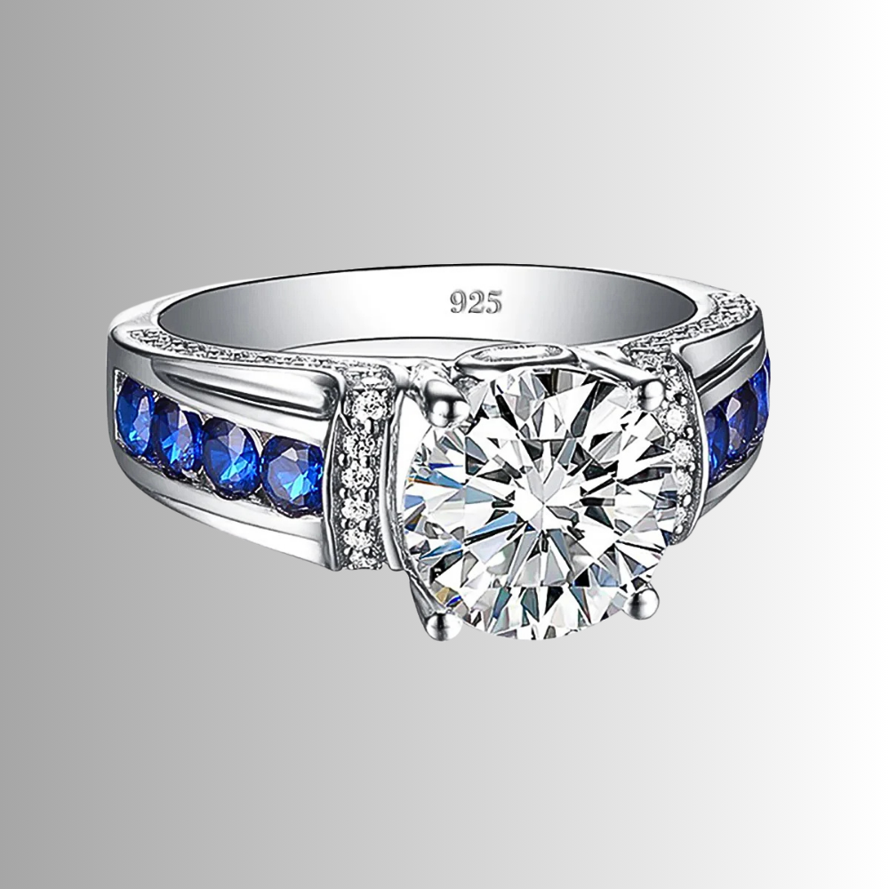 Fascia in Moissaniti con pietra centrale da ct 2,00