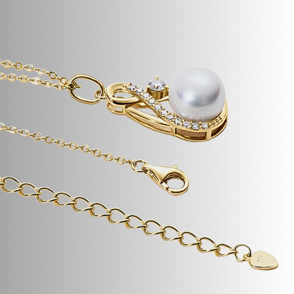 Collane a Goccia con Moissaniti e Perle Naturali