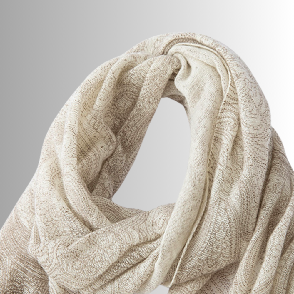 Sciarpa in Puro Cachemire Jacquard