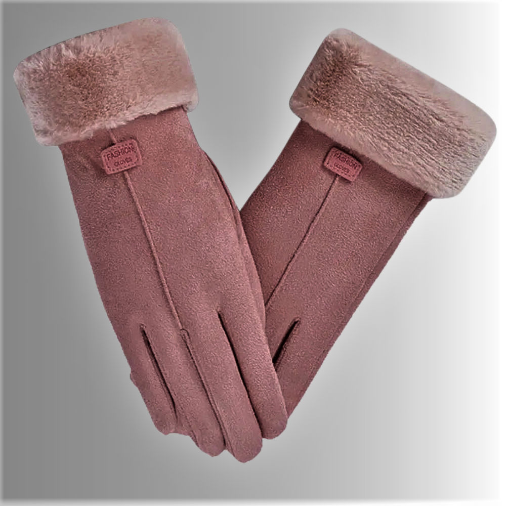 Guanti Scamosciati Touch Screen