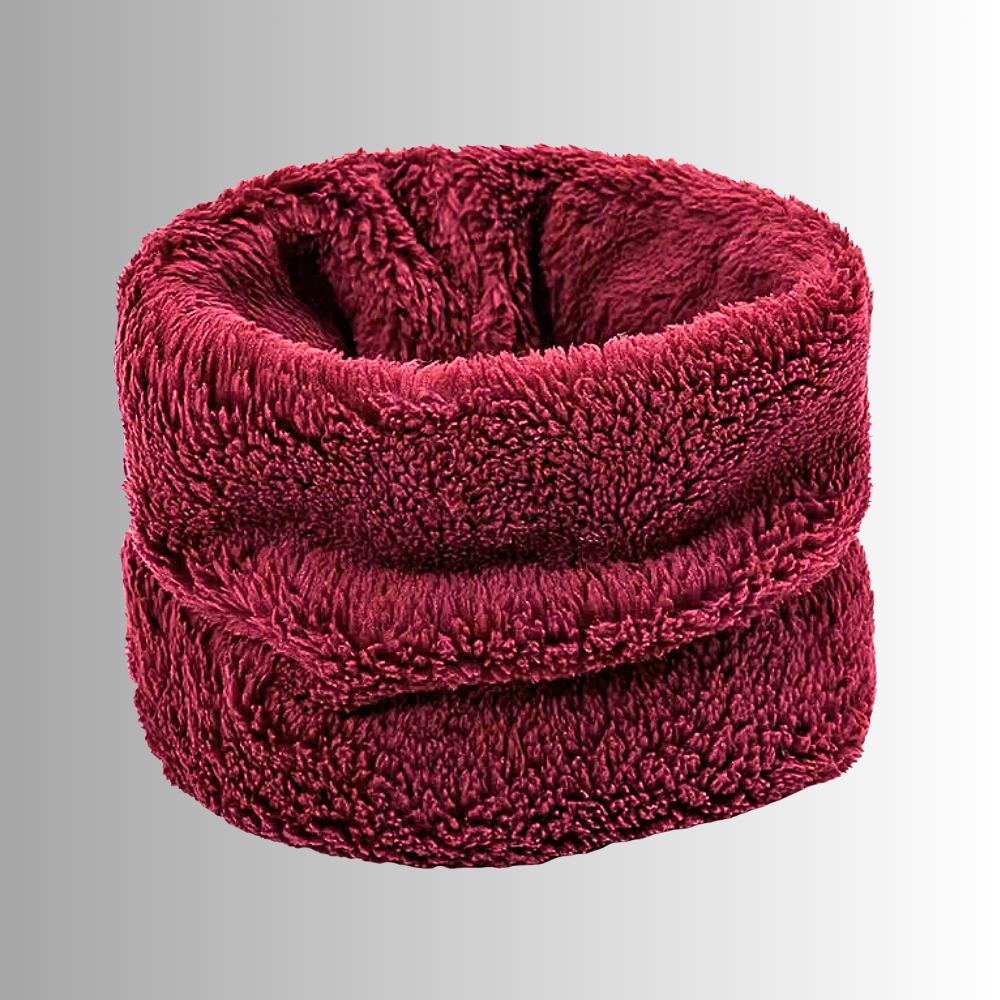 Calentador de cuello de piel de vellón: comodidad y calidez para los fríos inviernos 