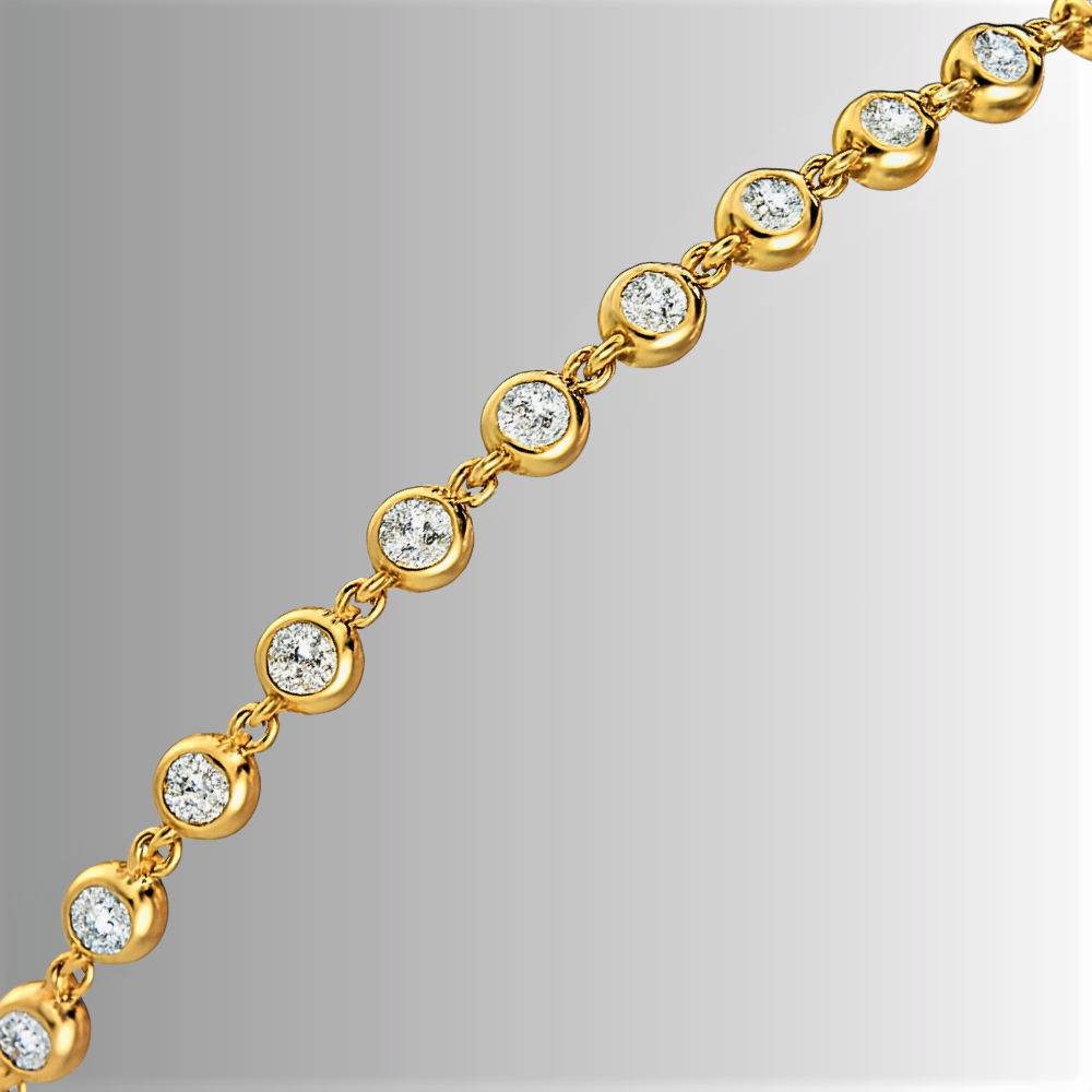 Collana con Castoni a Cipollina in Moissaniti