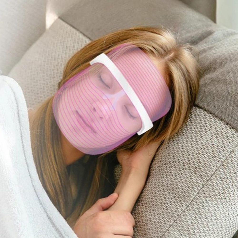Maschera a 7 LED Fotonici da Viaggio