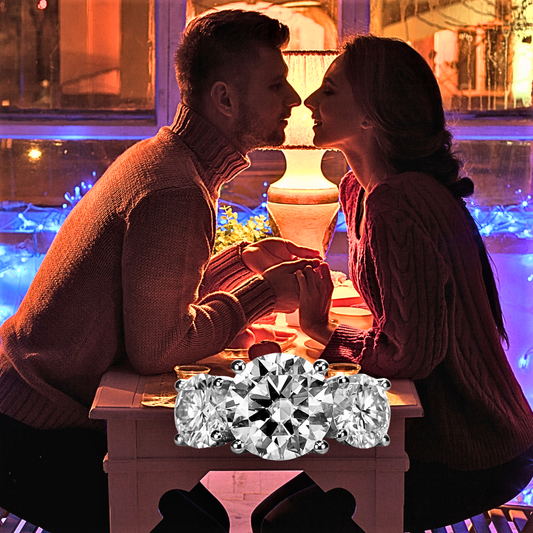 Trilogy 5 Carati – Collezione Moissanite GlamLuxe