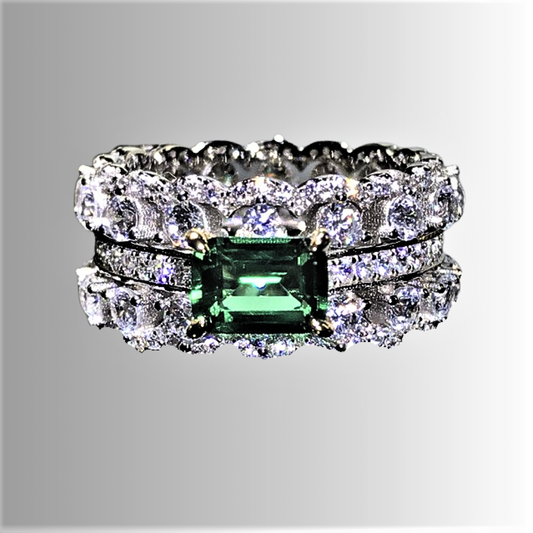 "Green Hope" Band by GlamLuxe 