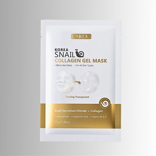 Maschera al Collagene di Bava di Lumaca e Acido Ialuronico