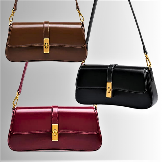 Luxury and High Quality Genuine Calfskin Leather Shoulder Bag