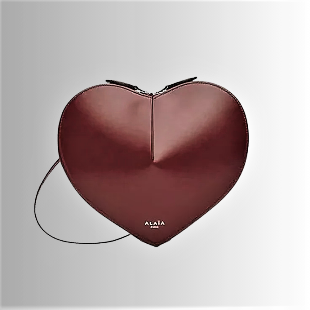 Borsetta a Cuore in Similpelle di Alta Qualità