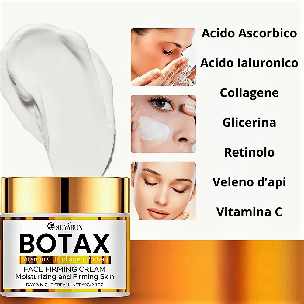 Crema Viso Anti Age al Collagene e Veleno d'Api