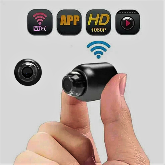 Mini cámara WiFi inalámbrica 4K HD Tu seguridad, en cualquier momento y en cualquier lugar