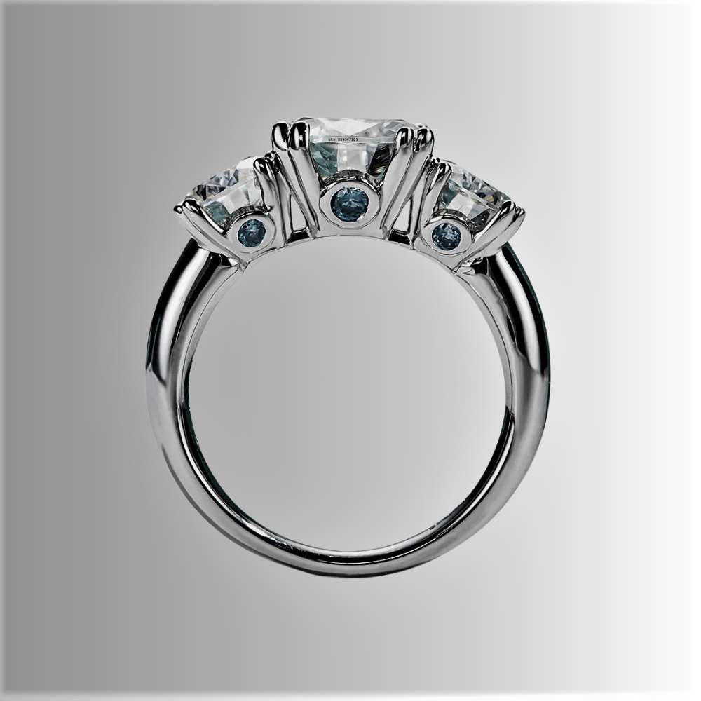 Trilogy 5 Carati – Collezione Moissanite GlamLuxe