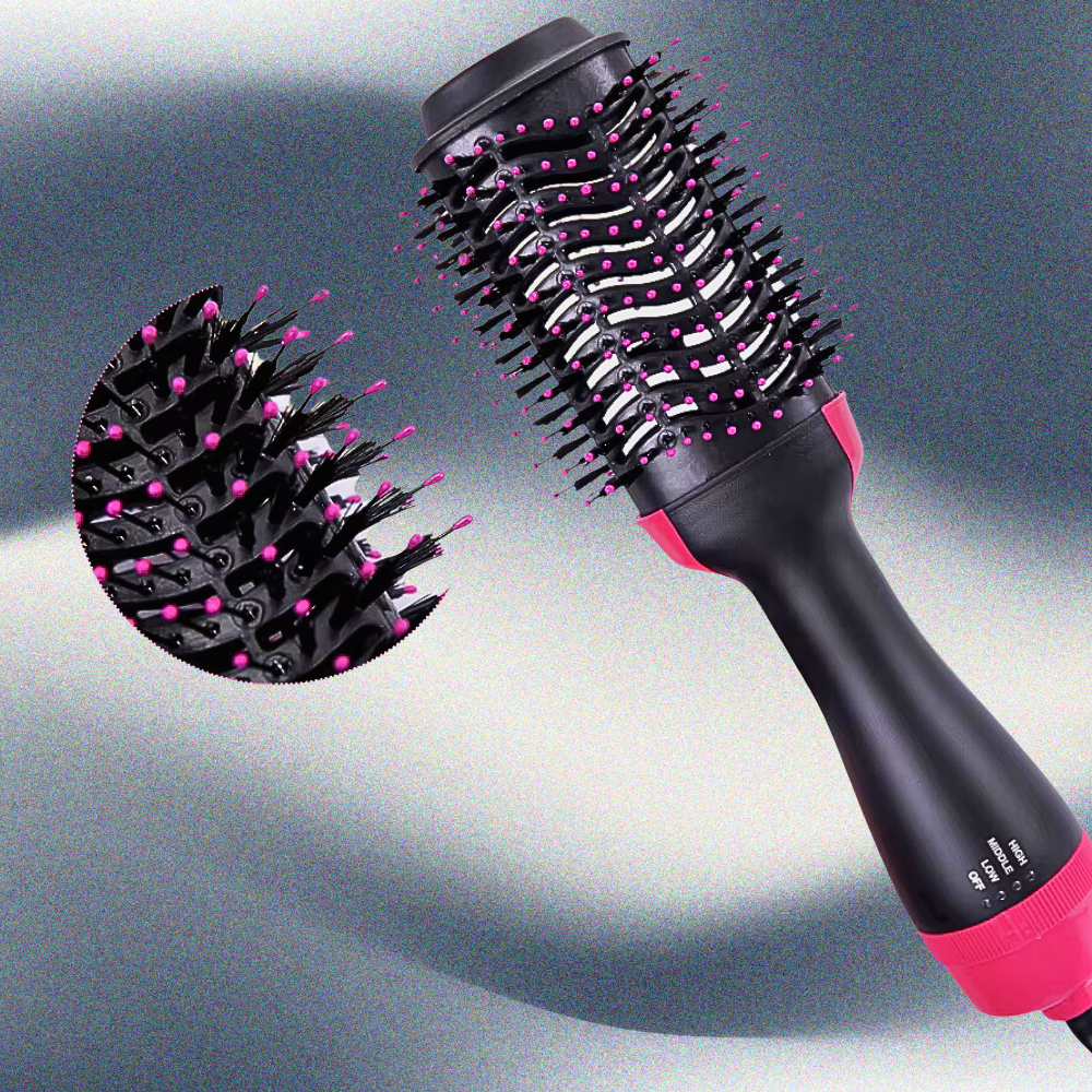 Spazzola Asciugacapelli Professionale 4 in 1