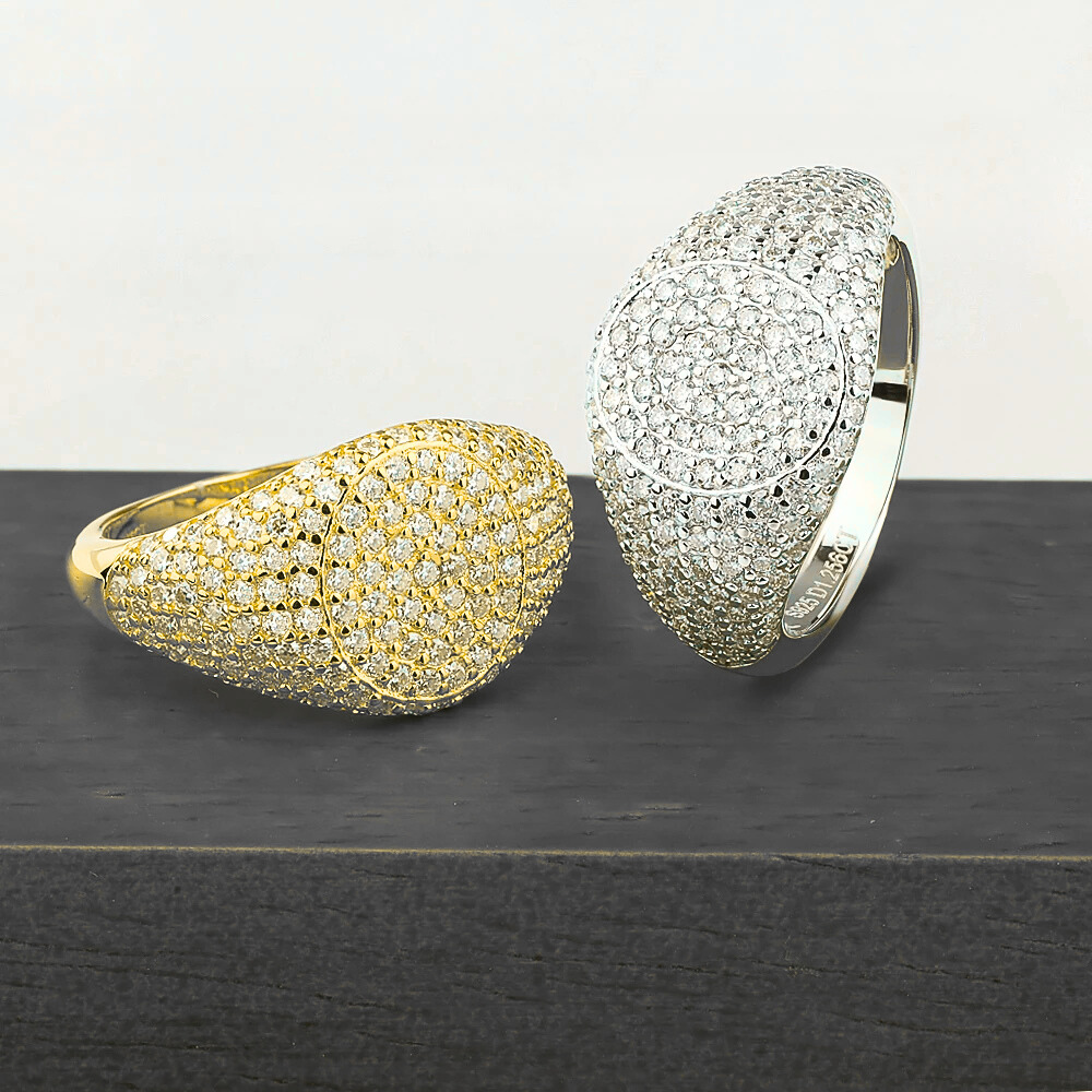 Fascetta a Pavè con Moissaniti per ct 2,56