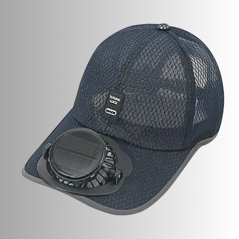 Cappellino con Ventola ad Energia Solare