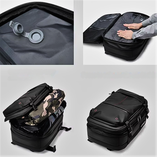 Mochila expandible con bomba de vacío 3 en 1: la innovación revoluciona tus viajes