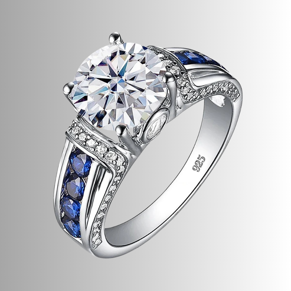 Fascia in Moissaniti con pietra centrale da ct 2,00